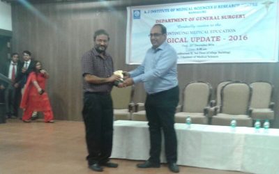 Guest Lecture at Aj Institute of Medical Science
