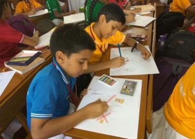 Mio Conducted “Artist of The Future”- Drawing Competition at Several Schools in Mangalore