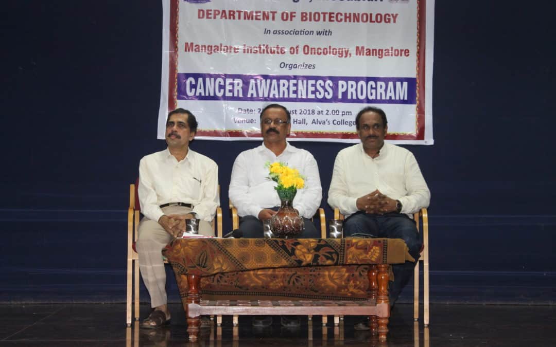 Cancer awareness programme at Alva’s degree College