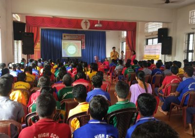Cancer awareness programme for High school students