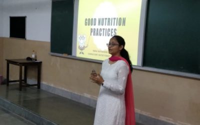 Ms. Rhea D’souza at St Agnes College, Mangalore
