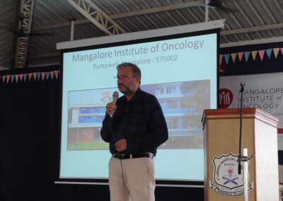 Cancer awareness talk at Bondel