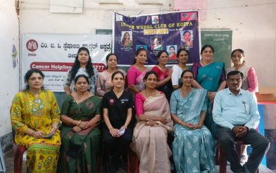 School Cancer Awareness Program Organized by Inner Wheel Club Koppa at Gadikal