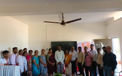 Cancer Awareness program at Bapuji Institute of Paramedical Sciences, Shikaripura