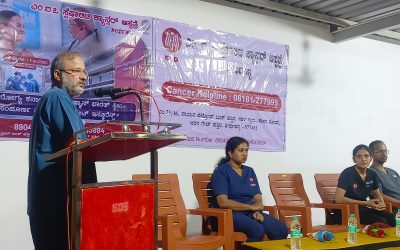 Asha workers cancer awareness program
